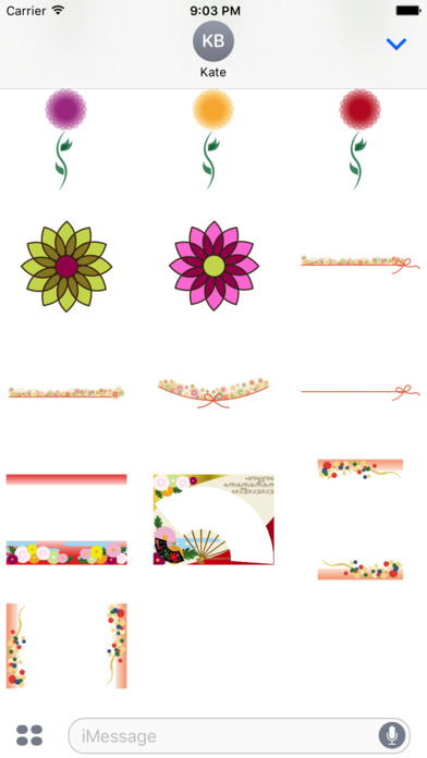Sticker chrysanthemum screenshot 3
