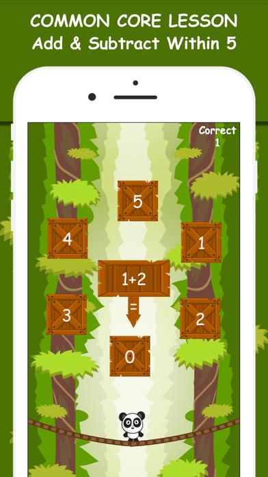 Panda Math Games For Kids - Kindergarten 1st Grade screenshot 4