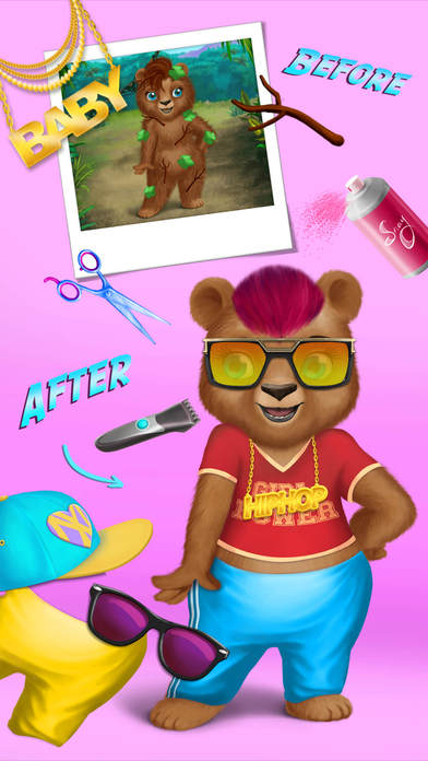 Jungle Animal Hair Salon - Wild Pets Haircut screenshot 3