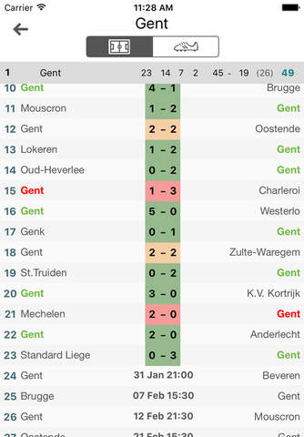 Scores for PRO LEAGUE - Belgium Football Result + screenshot 3