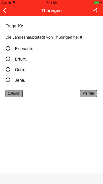 Einbürgerungstest Thüringen screenshot 2