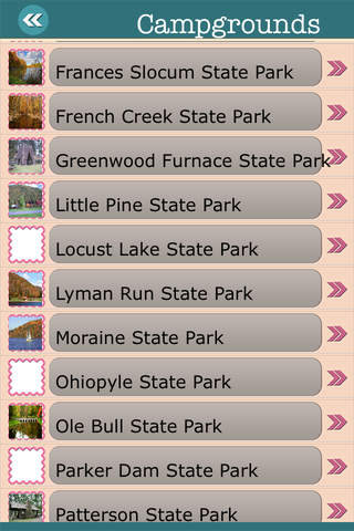 Pennsylvania State Campgrounds & Hiking Trails screenshot 3