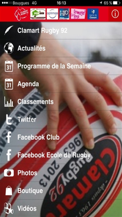 Clamart Rugby 92 screenshot 2