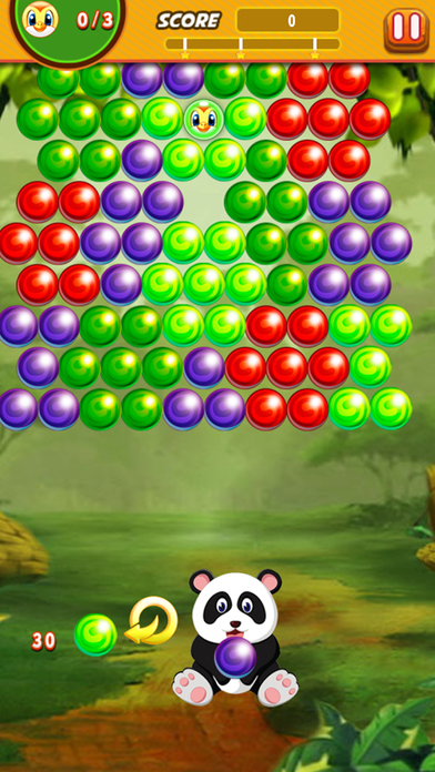 Bubble With Panda Trouble screenshot 2