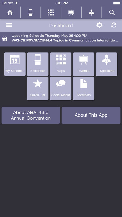 ABAI 43rd Annual Convention -- Denver 2017 screenshot 2