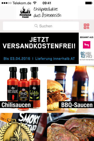 Fireland Foods - Chiliprodukte aus Österreich screenshot 2