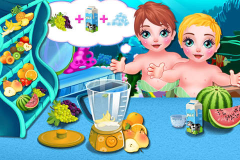 Mermaid Twins Happy World screenshot 3