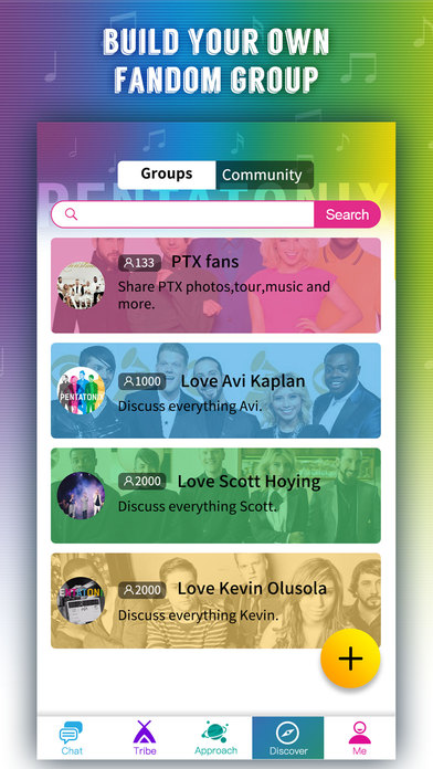 PTX Tribbie for Pentatonix - Fans Chatroom & Group screenshot 4