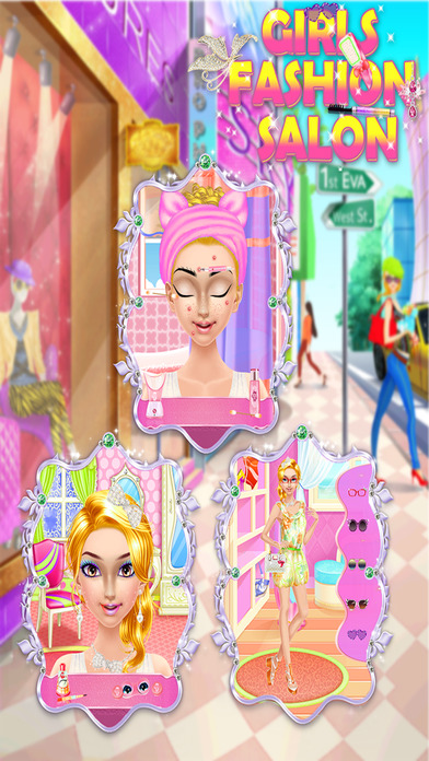 Girls Fashion Salon screenshot 2