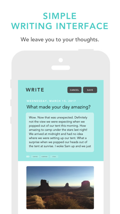 Noted: The Simplest Journal Diary Notebook Ever screenshot 3