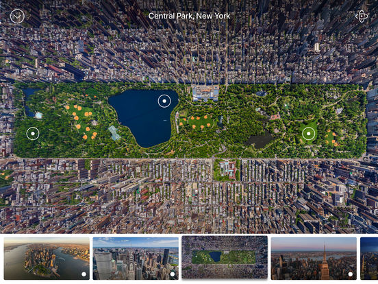 App Store Screenshot of AirPano City Book – 360º Virtual Travel