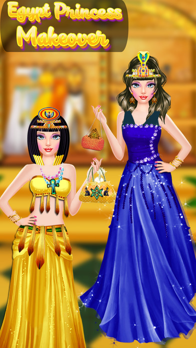 Egypt Princess Makeover - Romma MakeUp & DressUp screenshot 4