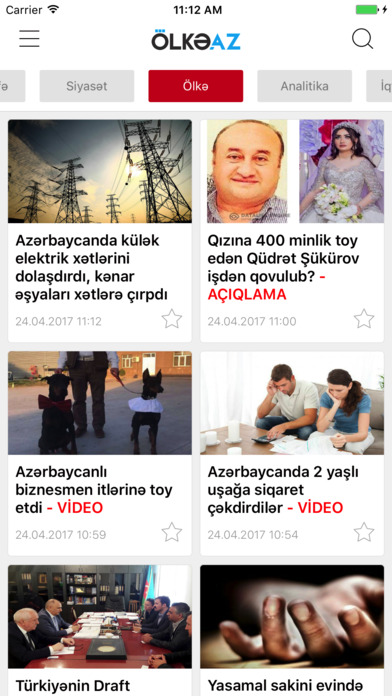 Ölkə.az screenshot 2