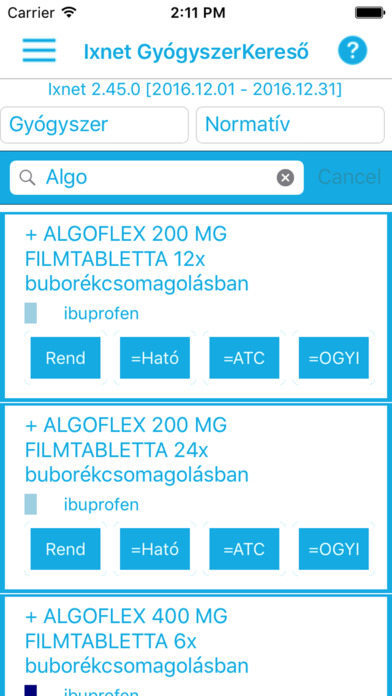 Ixnet GyógyszerKereső screenshot 3