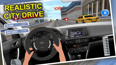 Ultimate 3D Traffic Car Racer screenshot 3