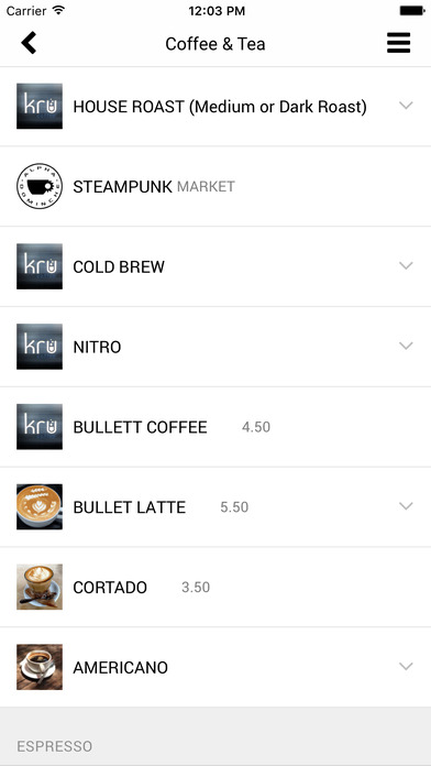 Kru Coffee screenshot 4