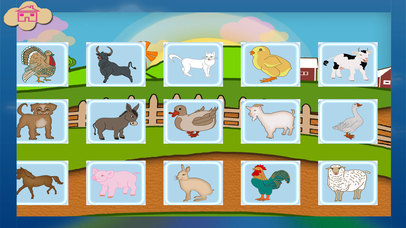 Puzzle Game Learn Farm Animals screenshot 2