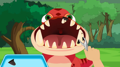 Dinosaur Dental Surgery-fast speed game screenshot 2