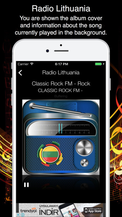 Radio Lithuania - Live Radio Listening screenshot 2
