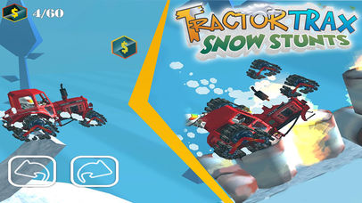 Tractor Trax Snow Stunts screenshot 2