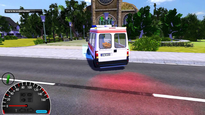 City Ambulance Rescue Driver 2017 screenshot 2