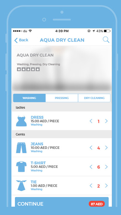 Aqua Dryclean screenshot 3