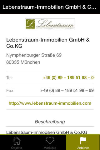 Lebenstraum-Immobilien in München und Gräfelfing screenshot 2
