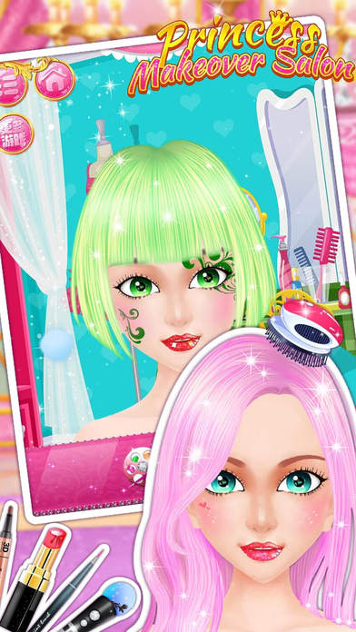 Princess Makeover Salon - Spa Makeup Girly Games screenshot 3