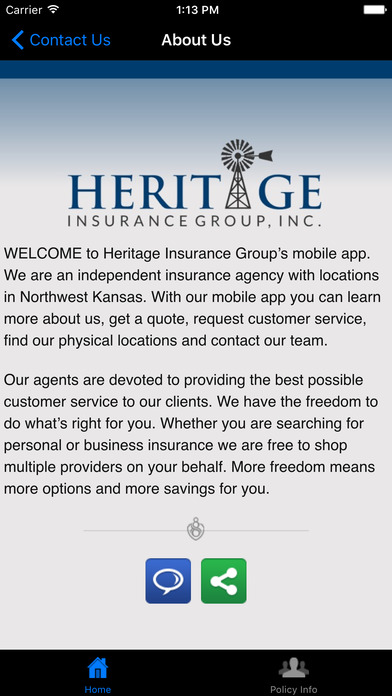Heritage Insurance Group screenshot 2
