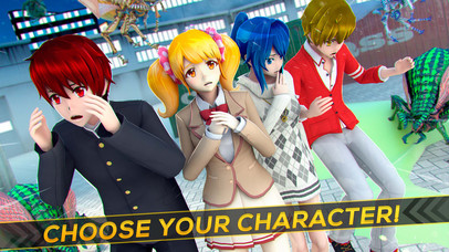 Anime Girl Attack . The Bugs Invasion PRO screenshot 3