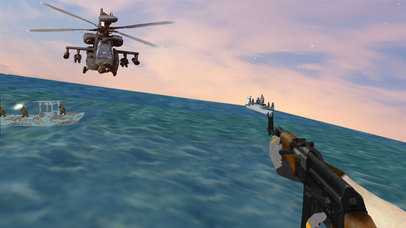 Navy Gunner Combat War 2017 screenshot 2