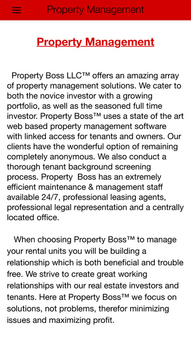 Property Boss LLC screenshot 4