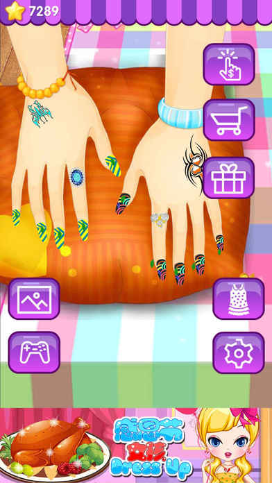 Nail Design Salon - Princess Manicure Girl Games screenshot 3