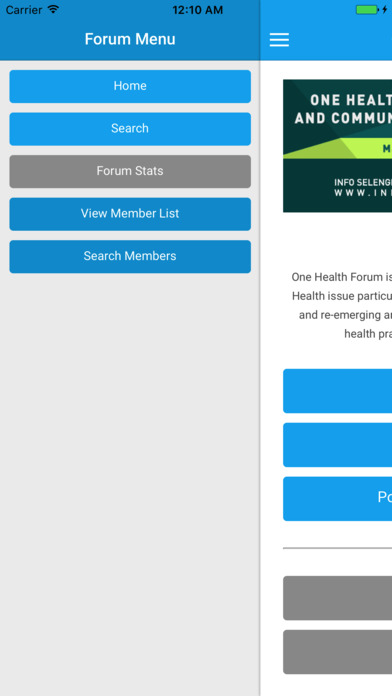 One Health Forum screenshot 2