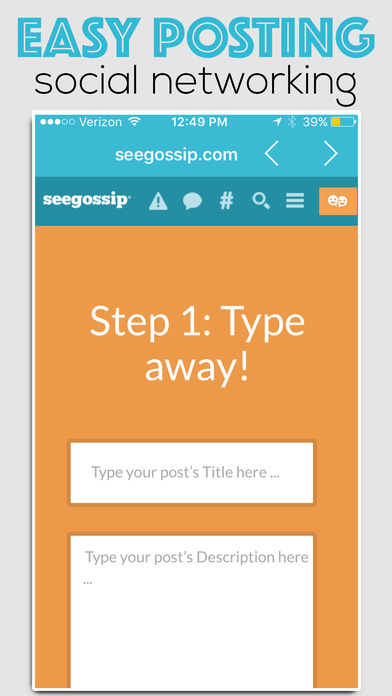 seegossip app screenshot 3