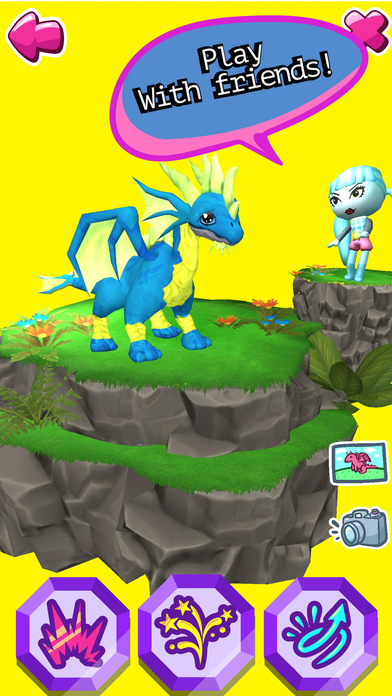 Rebel Pet Dragons - Princess Monster Trainer screenshot 2