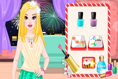 Princess Glittery New Year screenshot 3