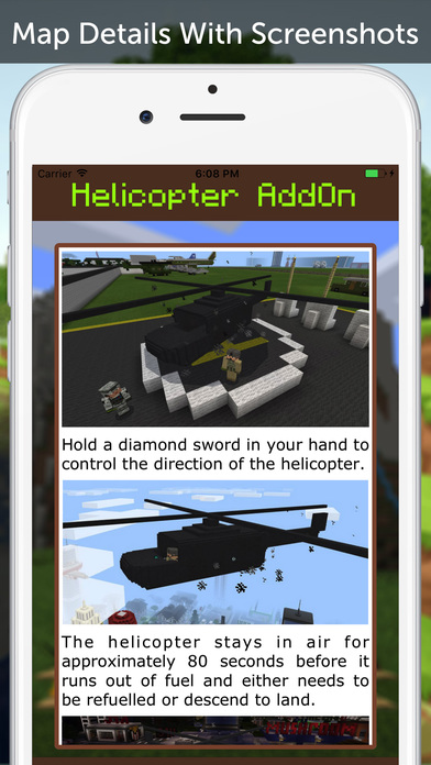 Helicopter AddOn for MCPE screenshot 3