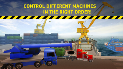 Port Tycoon: Ship, Truck & Manual Crane Simulator screenshot 2
