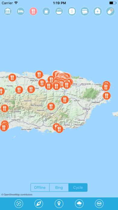 Puerto Rico Island Offline Travel Map Guide screenshot 4