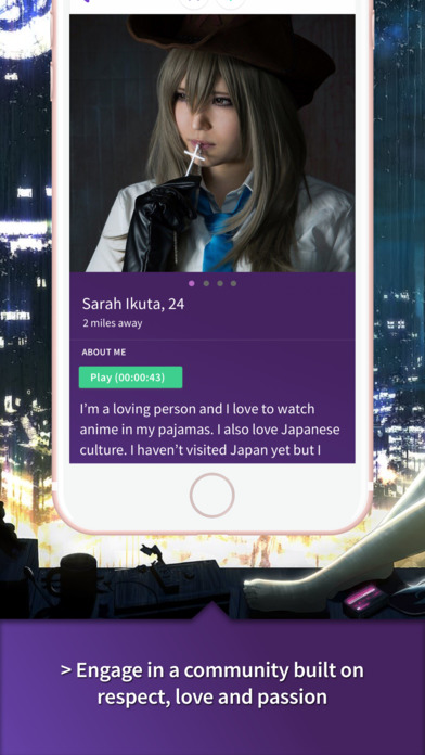 Anime Lovers - Dating App For Cosplay, Manga Fans screenshot 2