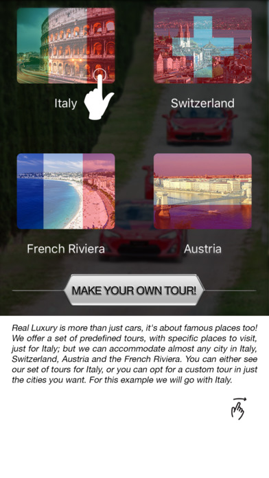 Real Luxury - Top Rental Car, Tour in Ferrari screenshot 4