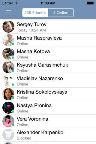 BMessenger - Client for VKontakte screenshot 4