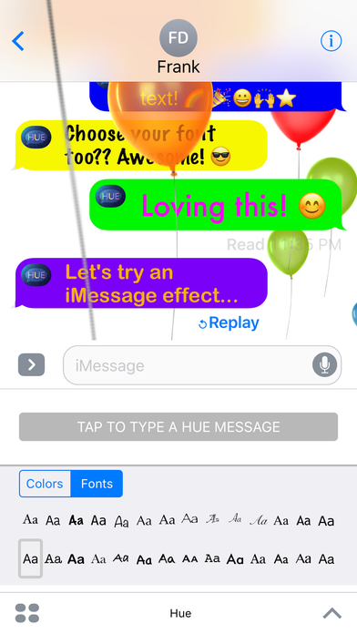 Hue - Color Text Sticker Maker screenshot 3