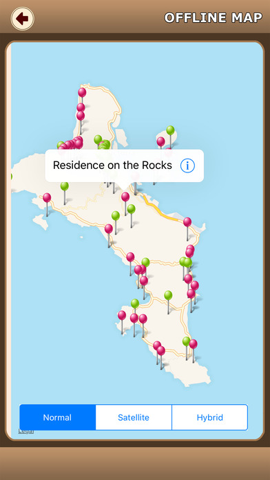 Seychelles Island Offline Map Explorer screenshot 3