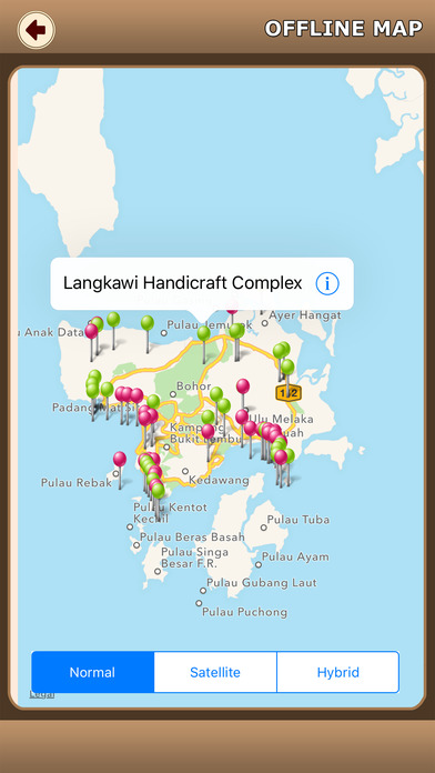 Langkawi Island Offline Map Explorer screenshot 3