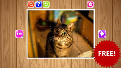 Kitty Cat Jigsaw Puzzle Free For Kids And Adults screenshot 3
