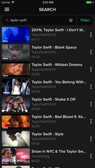 Discover - Music Streamer & Video Player, Playlist screenshot 2