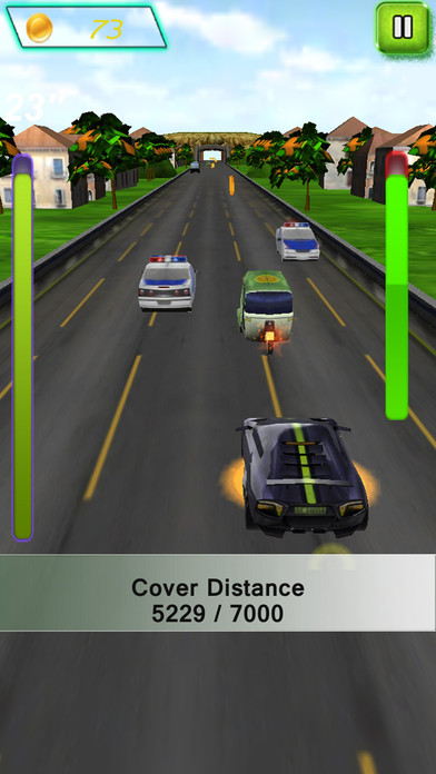 Car Run City Drive 3D screenshot 2