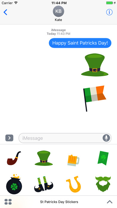 St. Patrick's Day Stickers - Irish Emoji screenshot 3